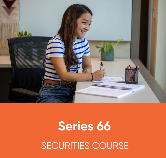 Series 66 securities prelicensing program