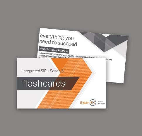 Integrated SIE and Series 6 program flash cards