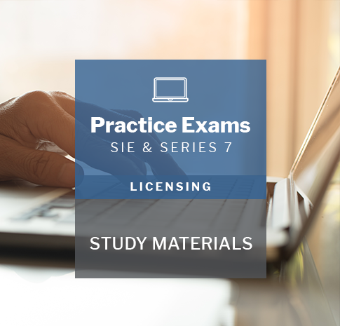 Integrated SIE and Series 7 program practice exams