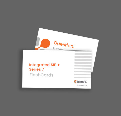 Integrated SIE and Series 7 program flash cards